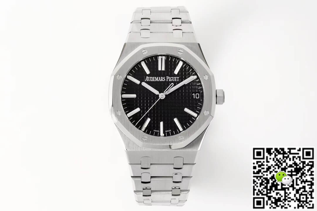 Replica Audemars P1g*et Royal Oak 15510ST.OO.1320ST.02 1:1 Best Edition ZF Factory Black Dial