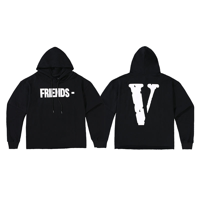 Vlone x Friends White V Hoodie 6671