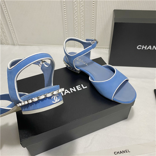 Ch**el Flat Dupes sandals womens
