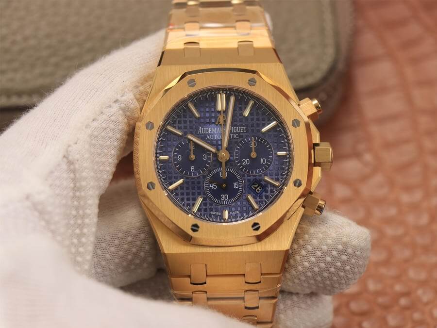 Replica Audemars P1g*et Royal Oak 26320BA.OO.1220BA.02 1:1 Best Edition OM Factory Blue Dial