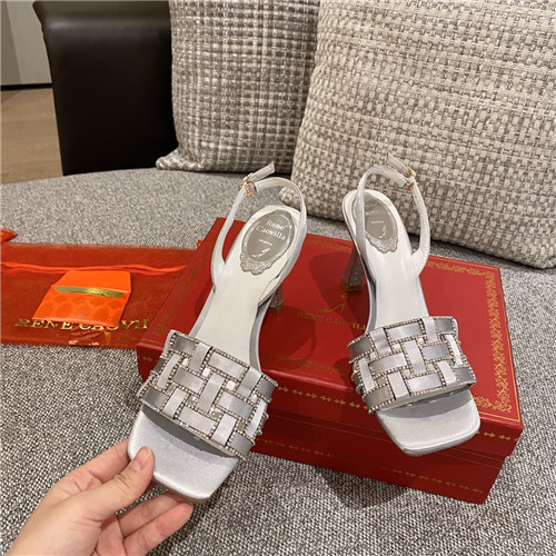 rene caovilla heel sandals