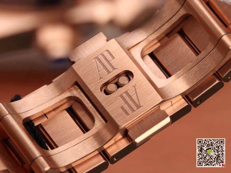 Replica Audemars P1g*et Royal Oak Chronograph 26331OR.OO.1220OR OM Factory 1:1 Best Edition Swiss ETA7750 White Dial