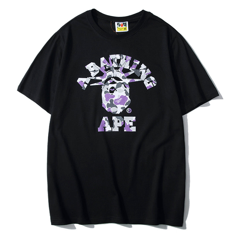 Bape x Statue of Liberty T Shirt Bape Camo Cotton Tee 833
