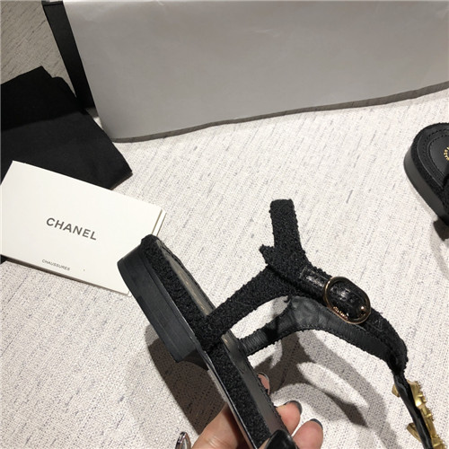 Ch**el flat sandals