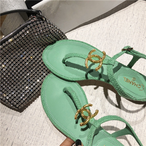 Ch**el flat sandals