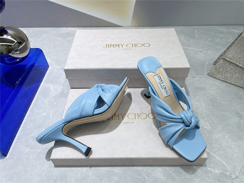 J1m*y Ch00 bow heels dupe square toe bow sandals