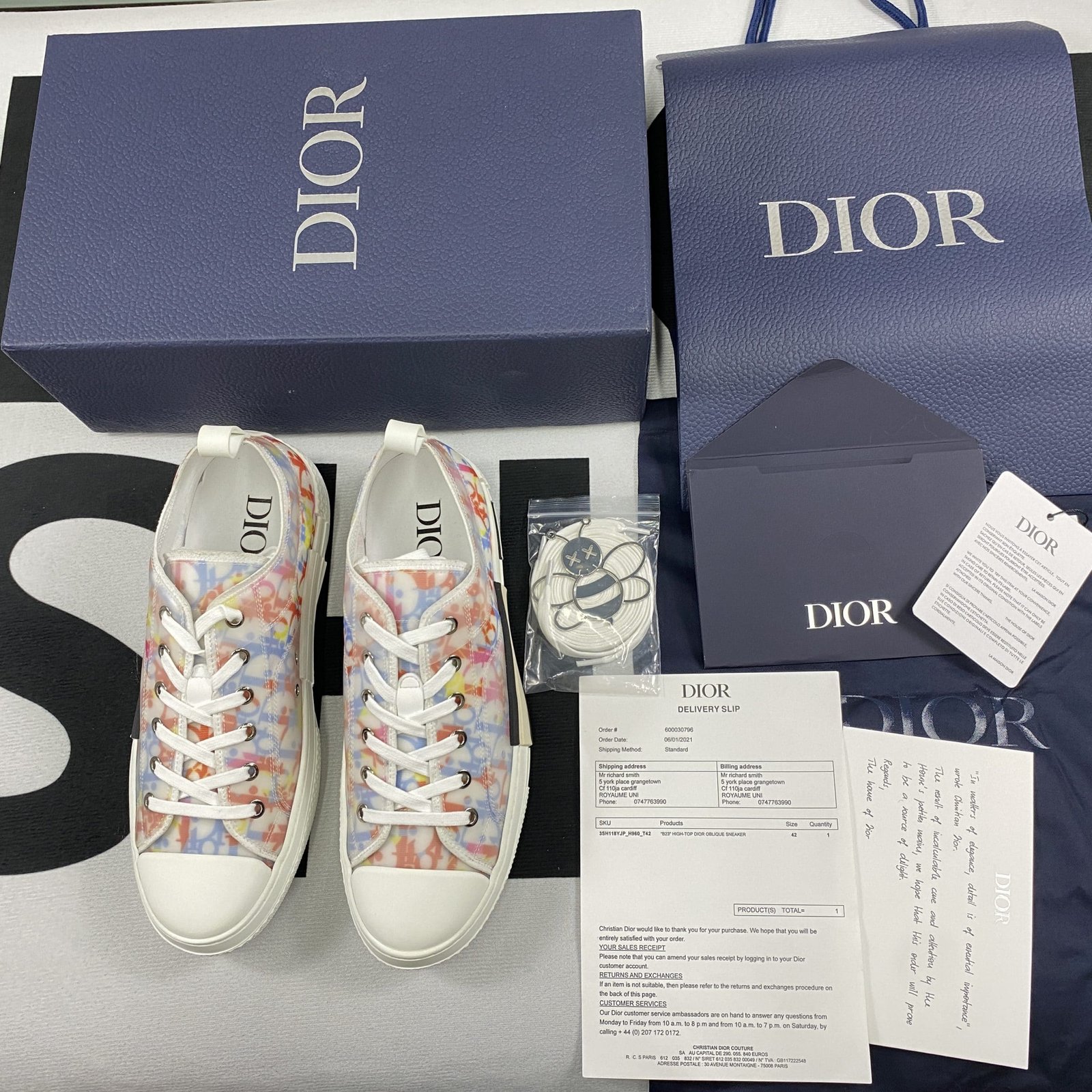 D10r B23 High Top Sneaker 6