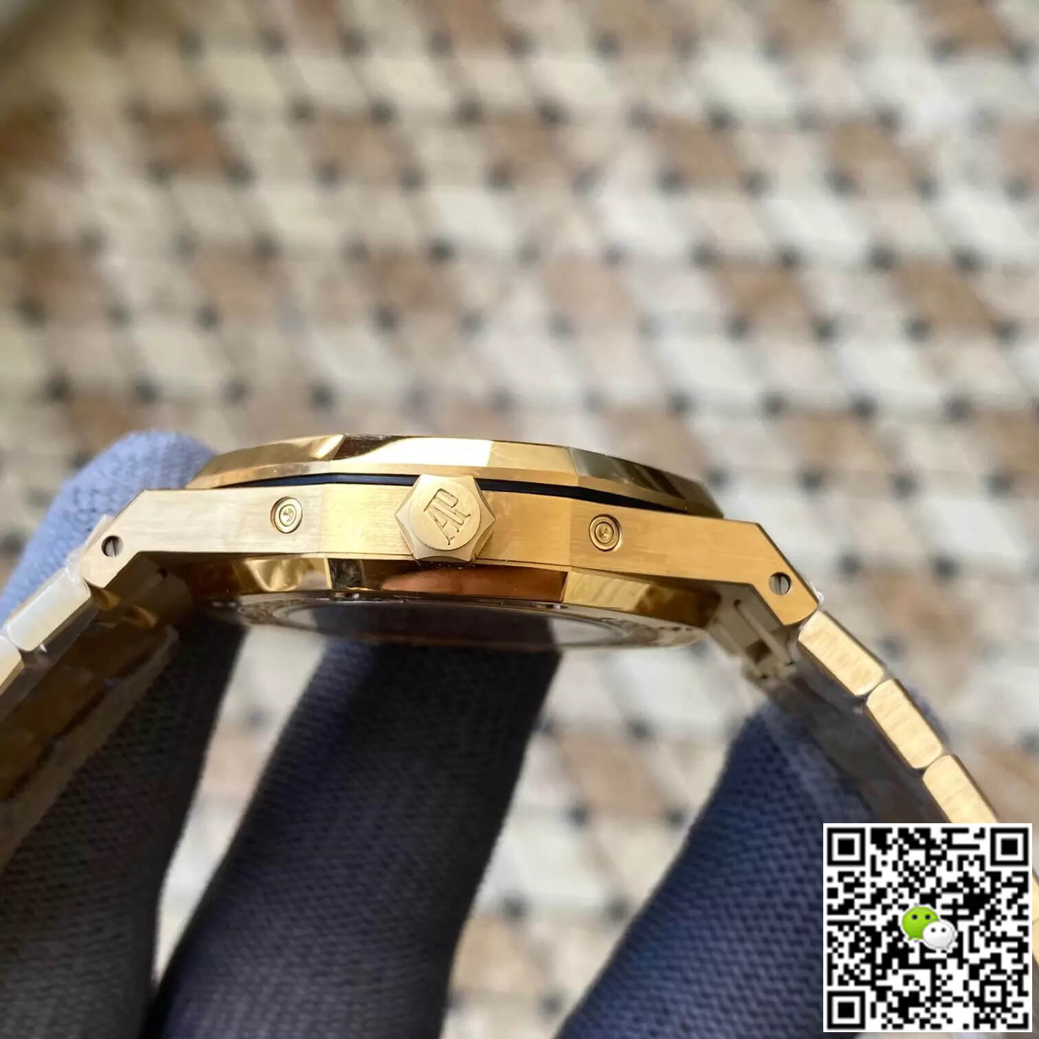 Replica Audemars P1g*et Royal Oak 26607BA.OO.1220BA.01 1:1 Best Edition APS Factory Yellow Gold