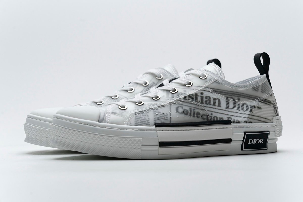 Converse Dupes D10r B23 Oblique Transparency Low H565 White Black