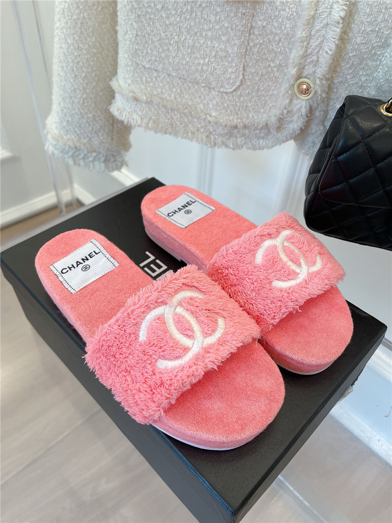 Ch**el flat hemp rope slippers