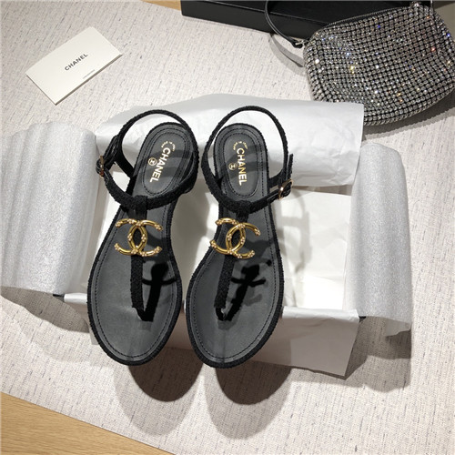 Ch**el flat sandals