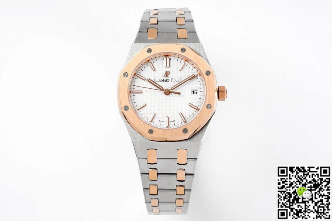 Replica Audemars P1g*et Royal Oak 77350SR.OO.1261SR.01 1:1 Best Edition 8F Factory Silver Dial