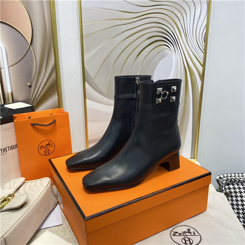 H**me5 Birkin Replica stud ankle boots