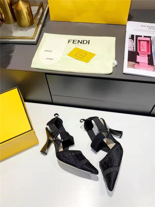 F**di heels sandals