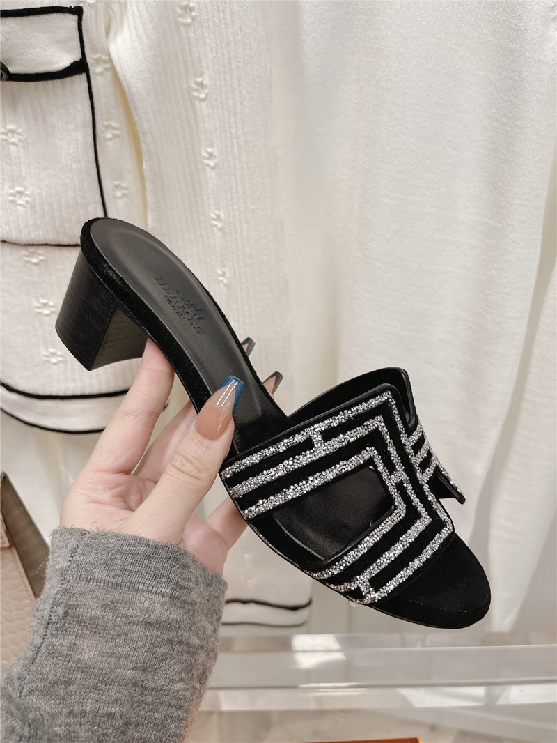 H**me5 Sandals Dupe chunky heel sandals slippers