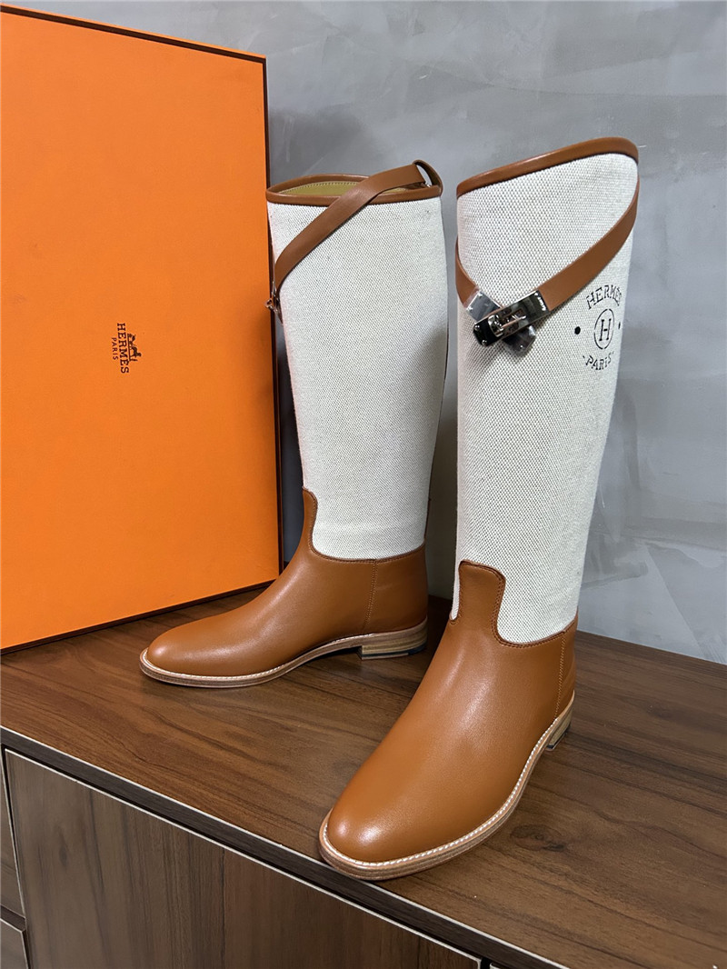 H**me5 Birkin Replica autumn and winter new classic long boots