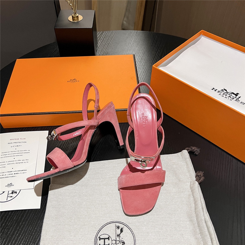H**me5 Sandals Dupe classic H high-heeled sandals