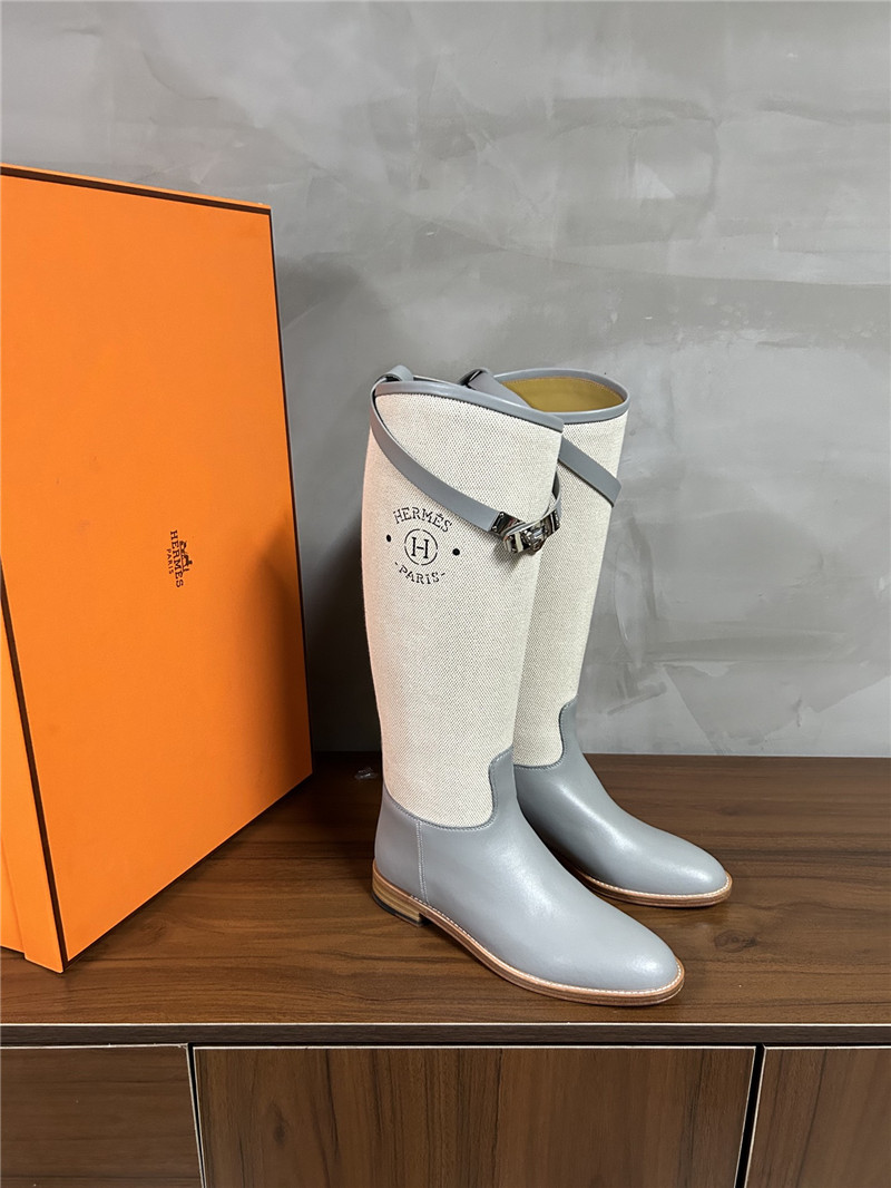 H**me5 Birkin Replica autumn and winter new classic long boots