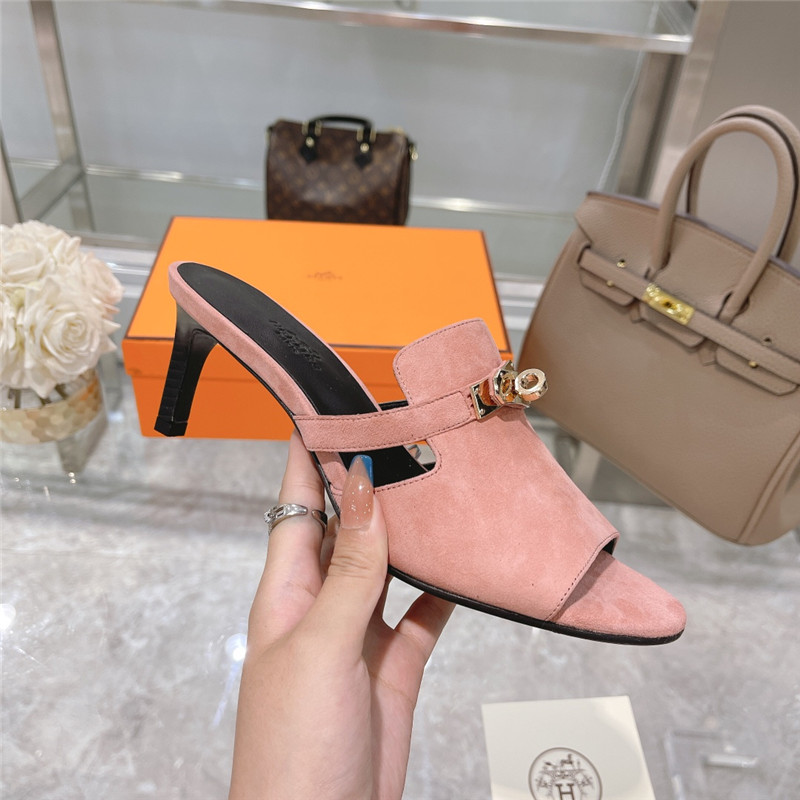 H**me5 Sandals Dupe spring and summer new texture sandals