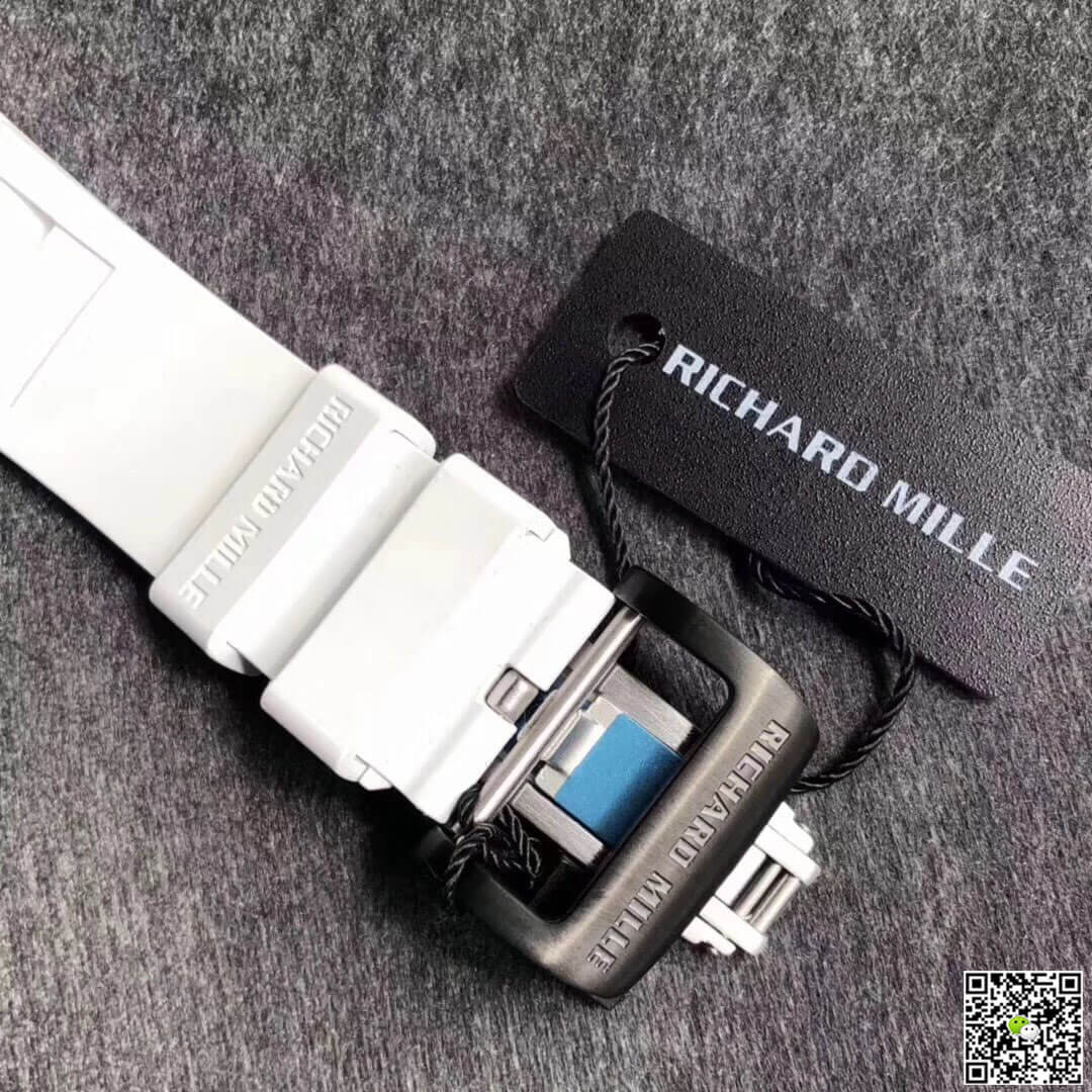 Replica Richard Mille RM035 Americas KV Factory 1:1 Best Edition White Strap