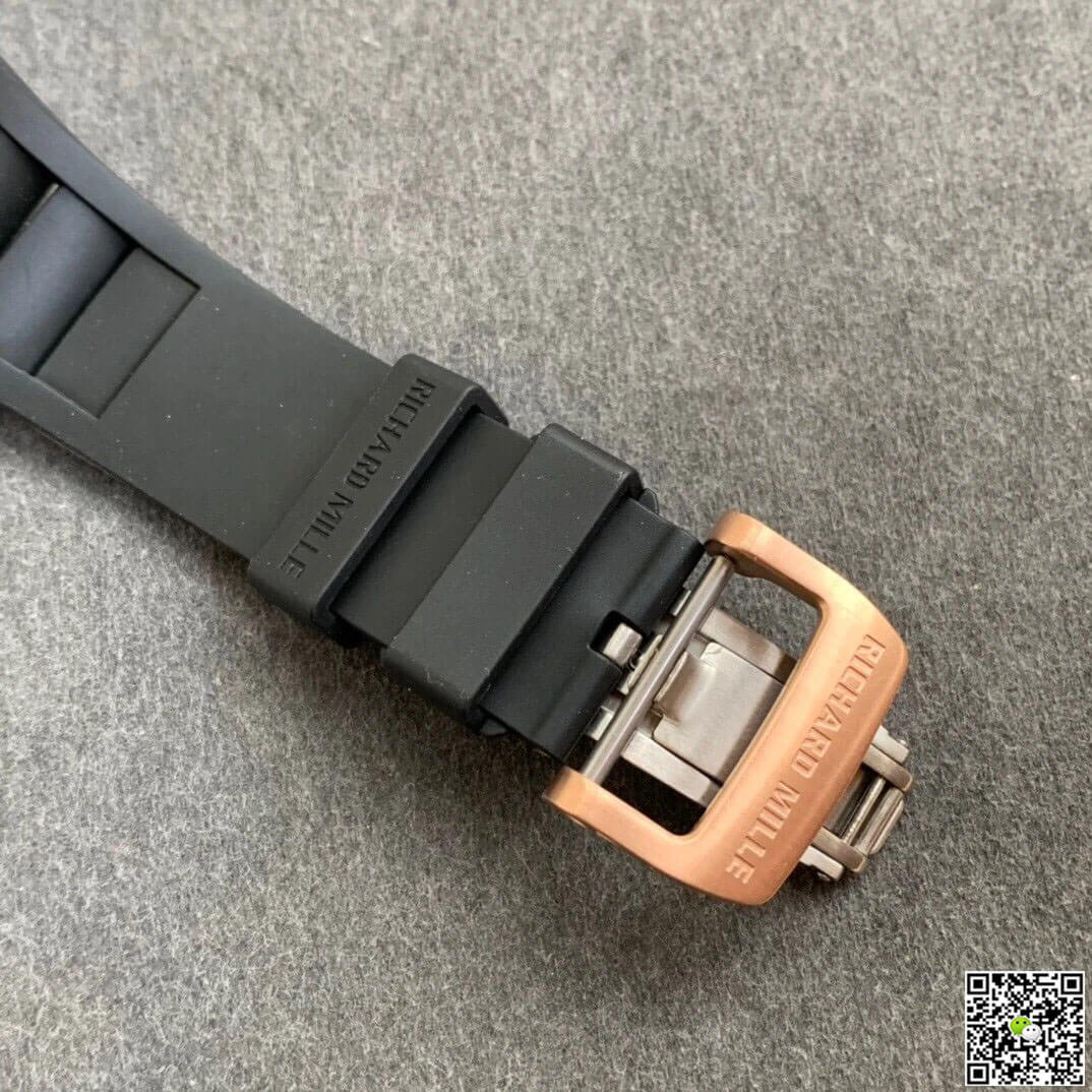 Replica Richard Mille RM055 1:1 Best Edition KV Factory V2 Black Ceramic