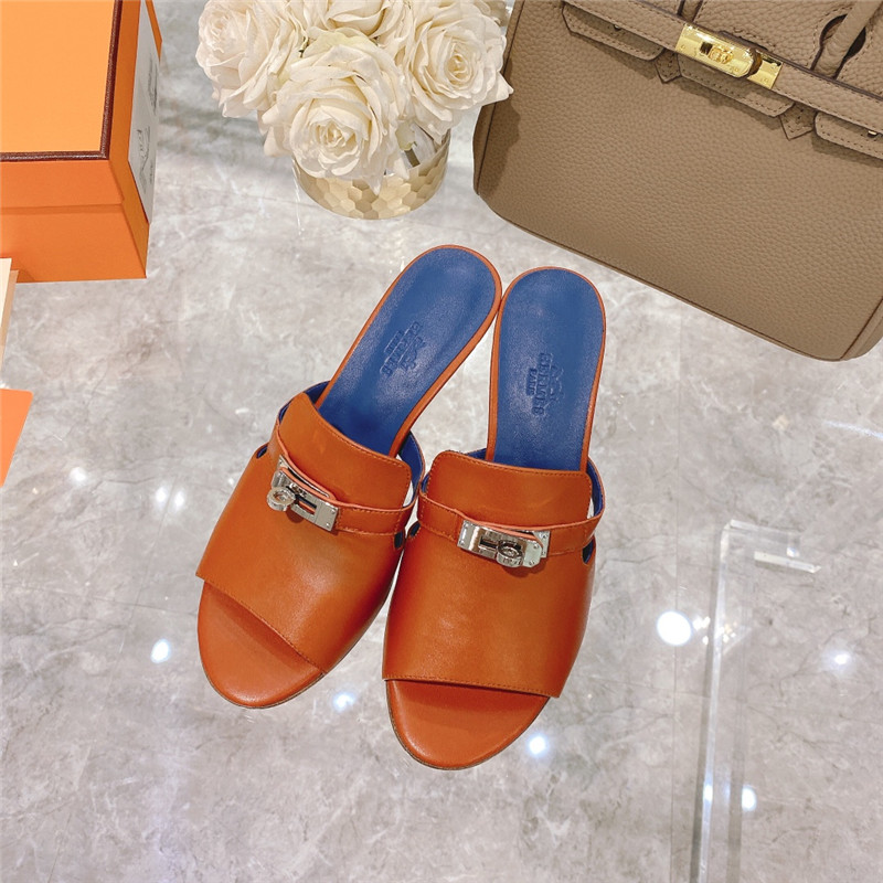 H**me5 Sandals Dupe spring and summer new texture sandals