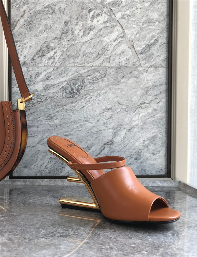 F**di first high-heeled sandal