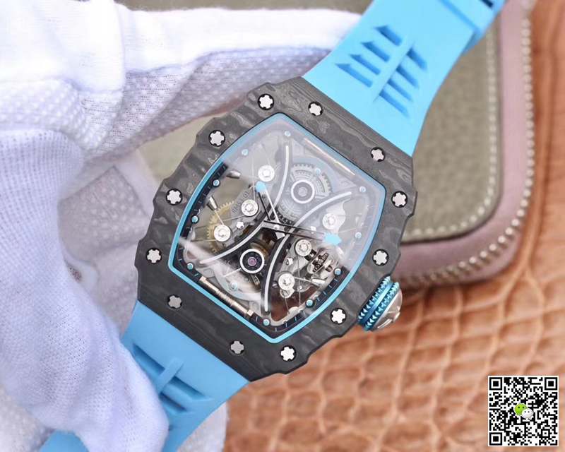 Replica Richard Mille RM53-01 1:1 Best Edition JB Factory Black Carbon Swiss Tourbillon Movement