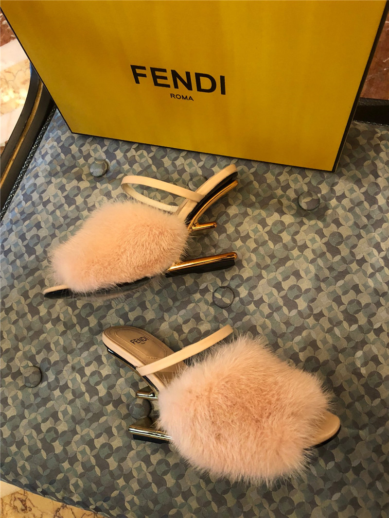 F**di first high-heeled sandal
