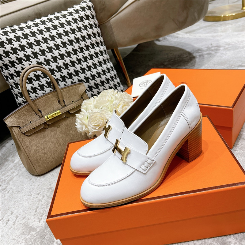 H**me5 dauphine mid heel mules