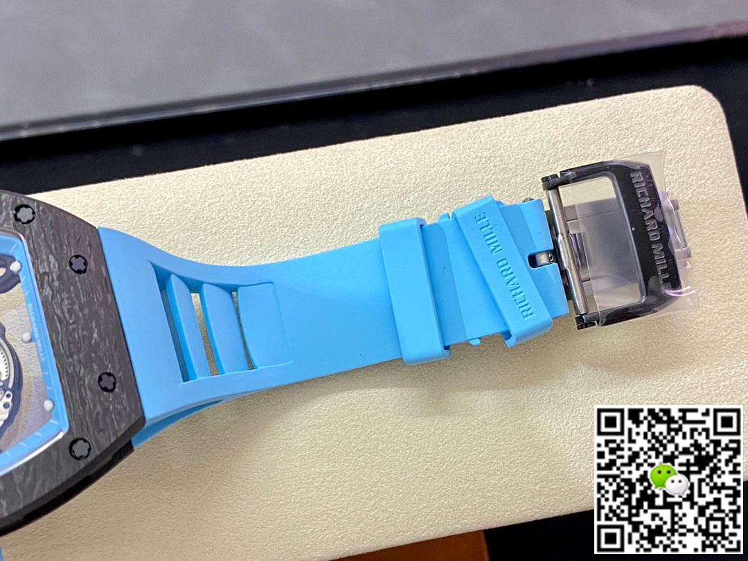 Replica Richard Mille RM-055 1:1 Best Edition BBR Factory Blue Strap
