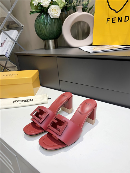 F**di thick heel sandals