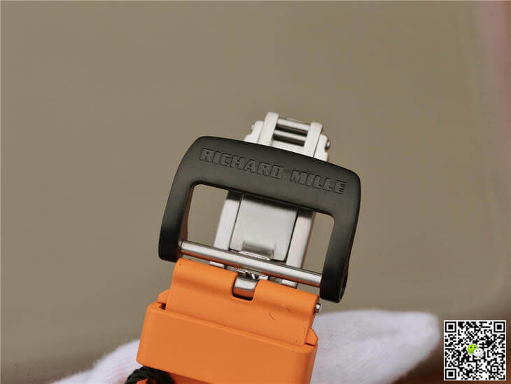 Replica Richard Mille RM11-03 1:1 Best Edition KV Factory Carbon Fiber Orange Strap