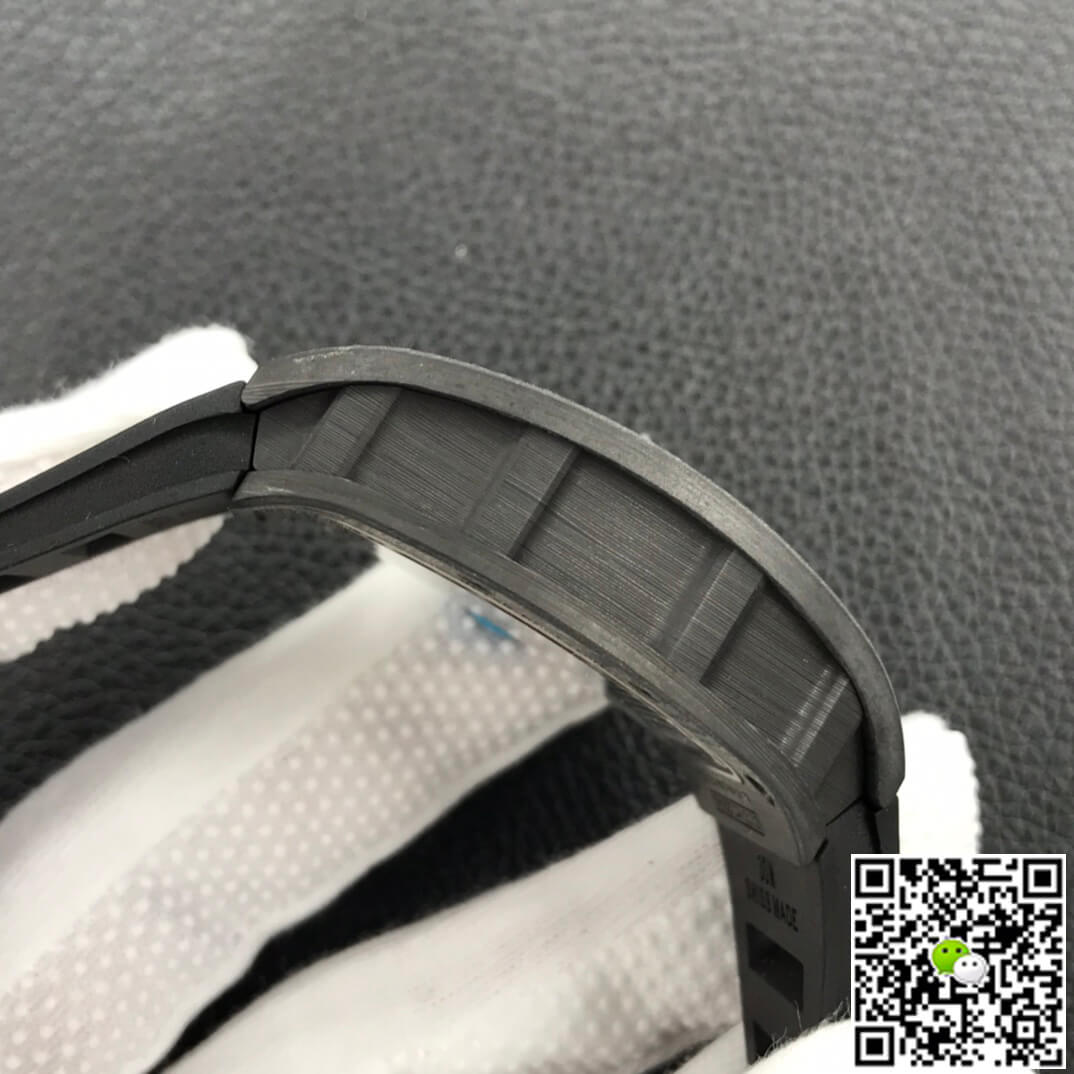 Replica Richard Mille RM055 1:1 Best Edition ZF Factory Carbon Fiber Case