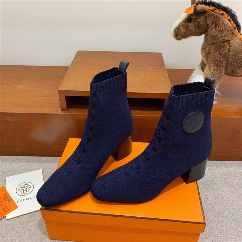 H**me5 Birkin Replica Volver 60 ankle boot in blue