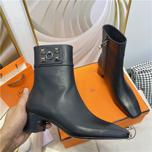 H**me5 Birkin Replica stud ankle boots