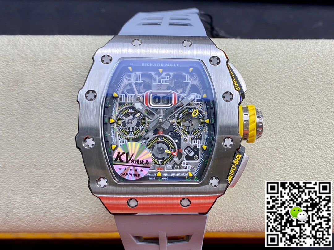 Replica Richard Mille RM11-03 1:1 Best Edition KV Factory Titanium Steel