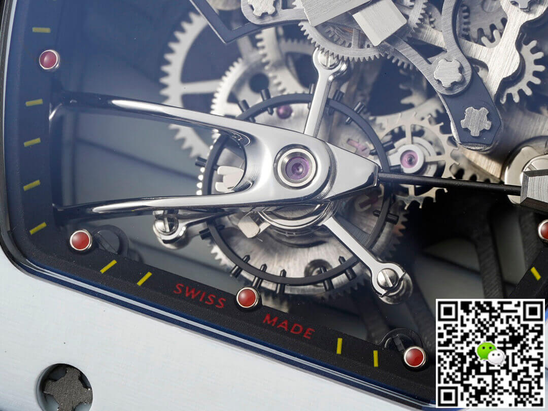 Replica Richard Mille RM27-02 Rafael Nadal Tourbillon 1:1 Best Edition RM Factory Black Rubber Strap