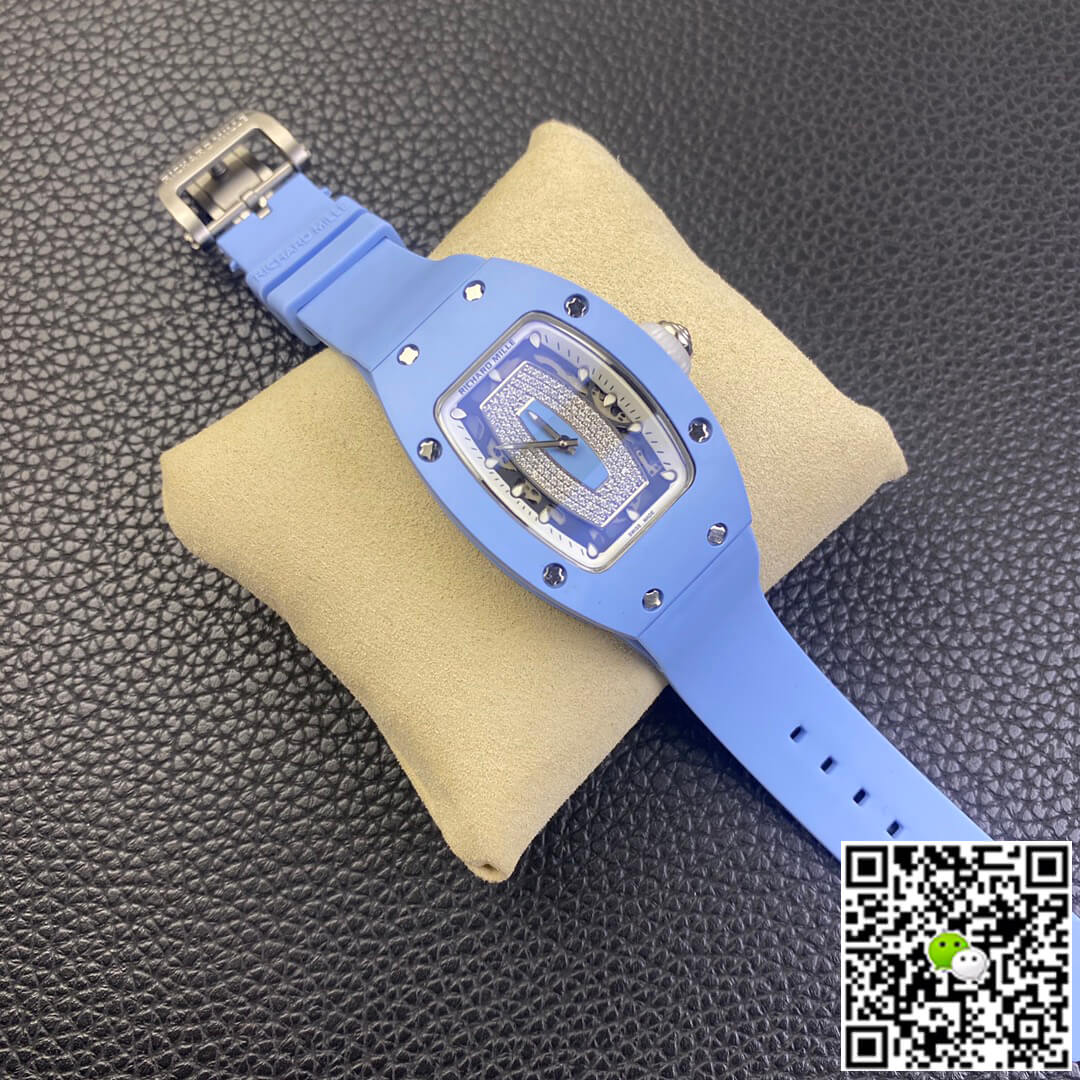 Richard Mille Replica RM 07-01 1:1 Best Edition RM Factory Blue Ceramic Case