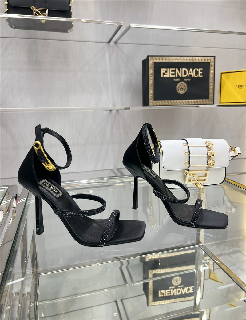 F**di joint catwalk show sandals