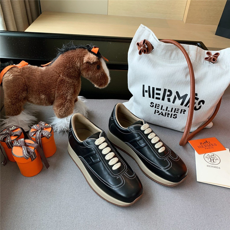 H**me5 Birkin Replica vintage sneakers Black