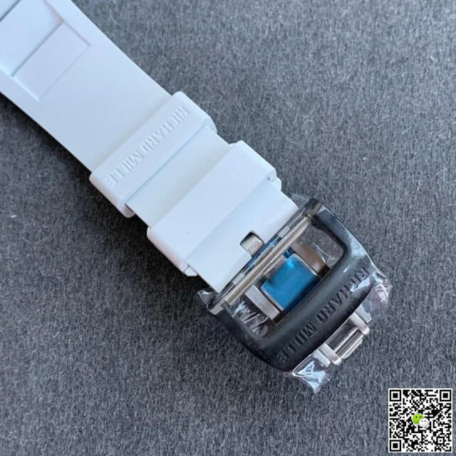 Replica Richard Mille RM055 1:1 Best Edition KV Factory V2 Carbon Fiber Rubber Strap