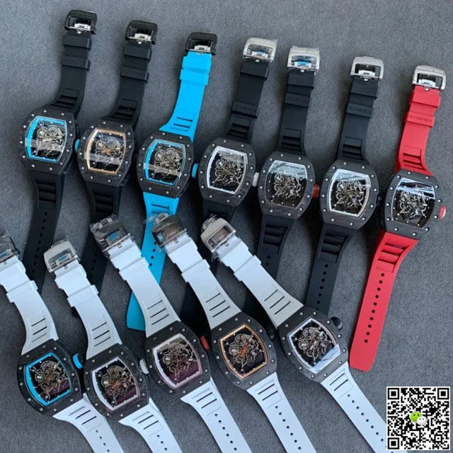 Replica Richard Mille RM055 1:1 Best Edition KV Factory V2 Skeleton Dial