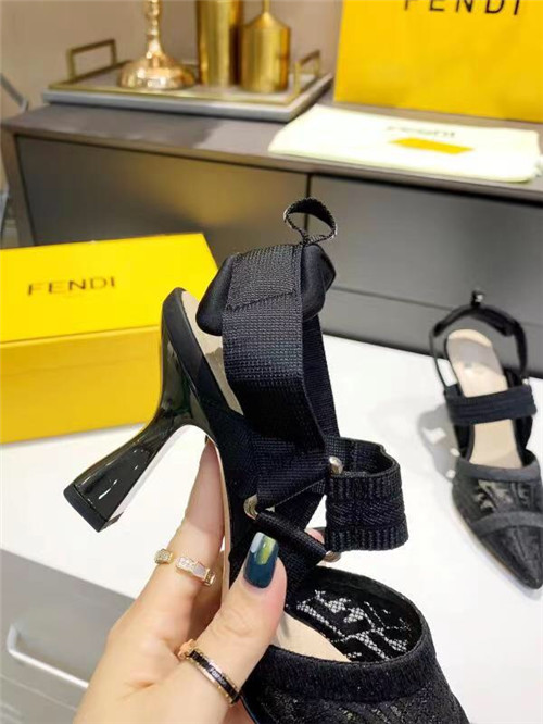 F**di heels sandals