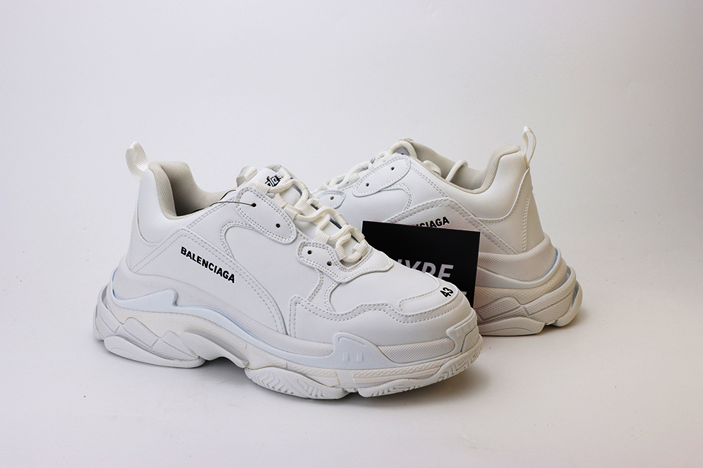 Ba1en*iaga TRIPLE S SNEKAER  WHITE
