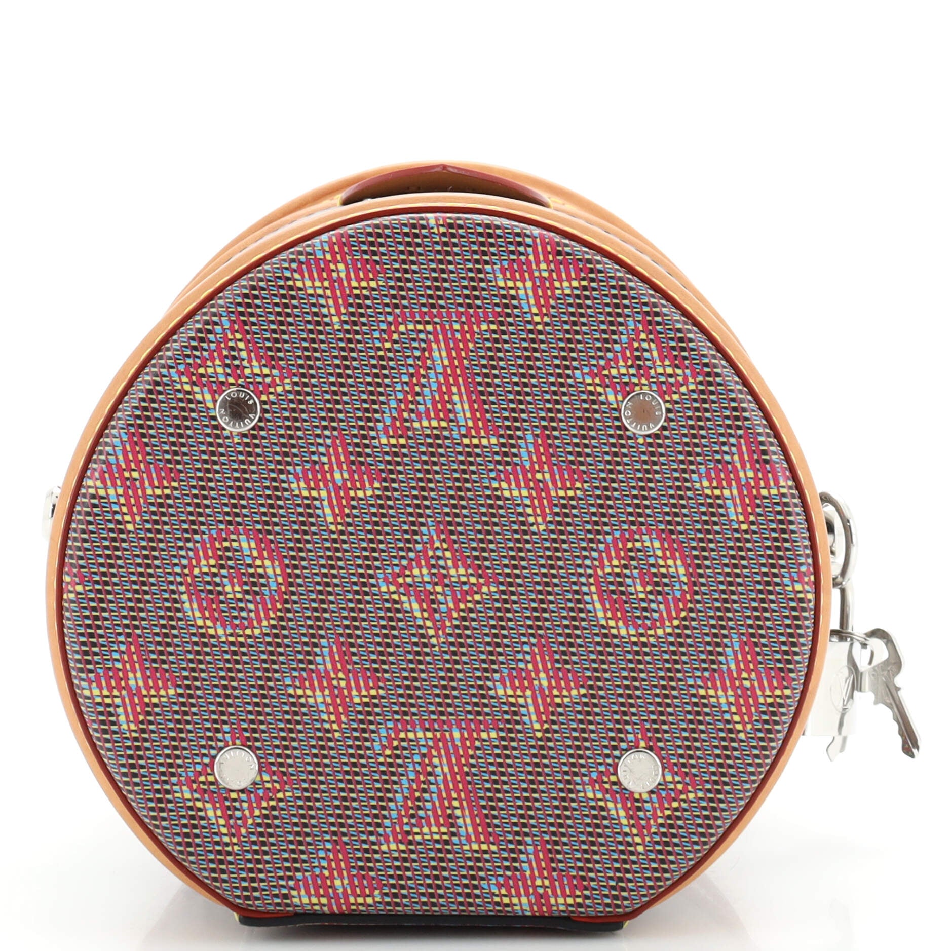 Cannes Handbag Damier Monogram LV Pop Canvas