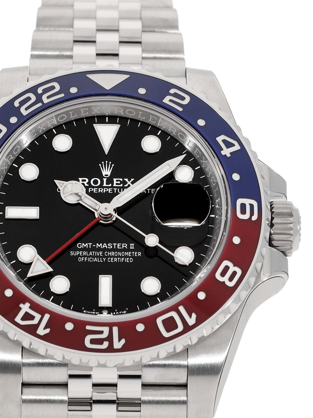 Replica R01ex GMT Master II 126710BLRO-0001 1:1 Best Edition Noob Factory Black Dial Swiss ETA3285