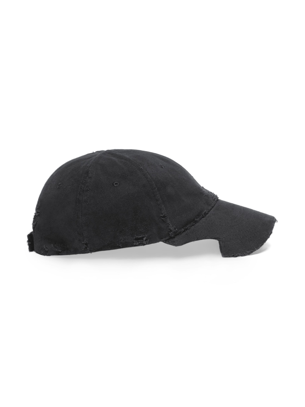 Ba1en*iaga Piercing distressed cap