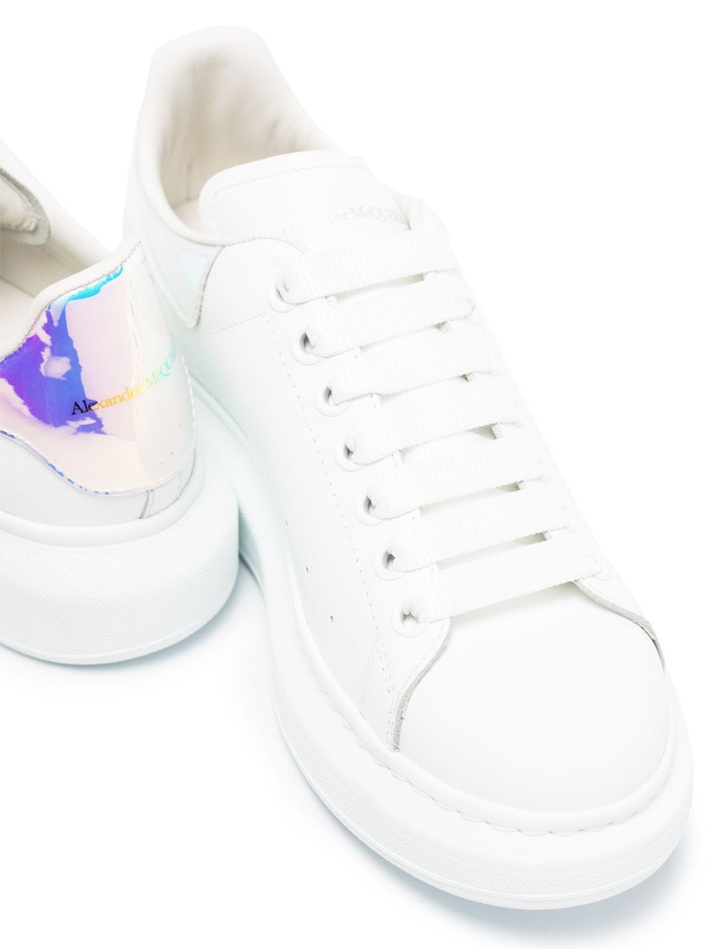 A1exa*der Mcqv*en Dupes Oversized lace-up sneakers