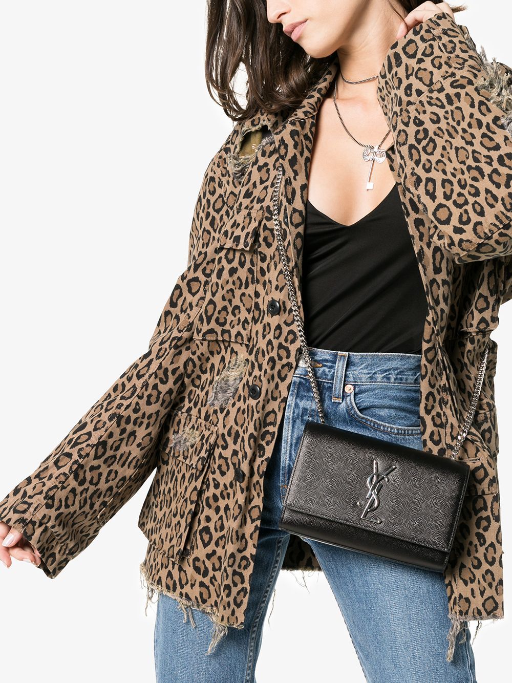 Y51 Crossbody Dupe Sa1nt Lau*nt small Kate